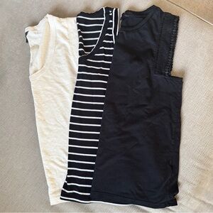 Banana Republic++ 3pc Sleeveless Top Bundle - M